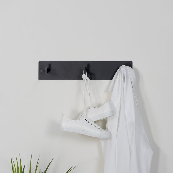 Spinder Design Leatherman 3 Wandkapstok - Zwart