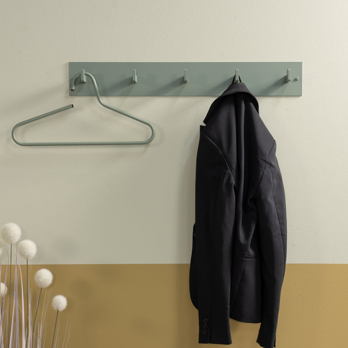 Spinder Design Leatherman 5 Wandkapstok - Dusty Green