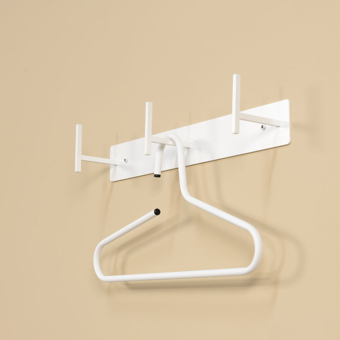Spinder Design Chapman 3 Wandkapstok - Wit
