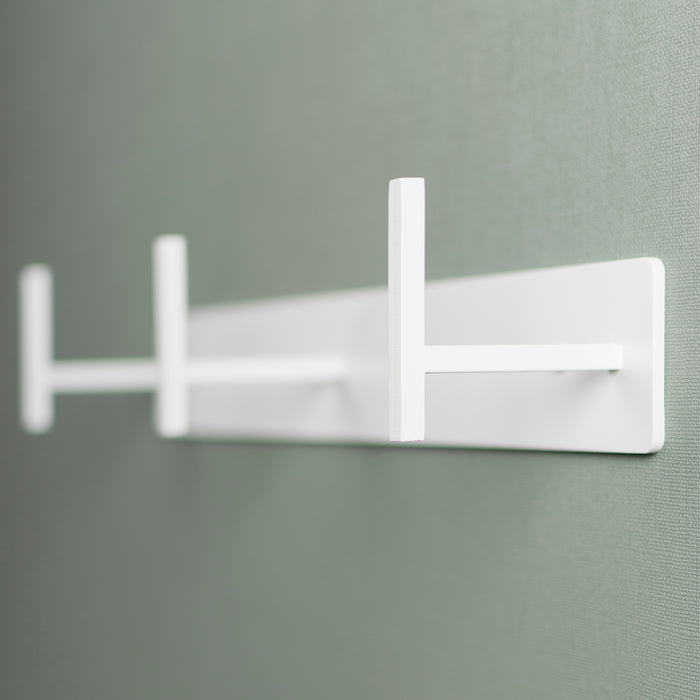 Spinder Design Chapman 3 Wandkapstok - Wit