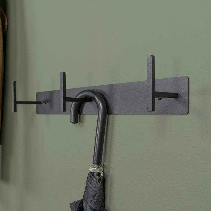 Spinder Design Chapman 3 Wandkapstok - Zwart