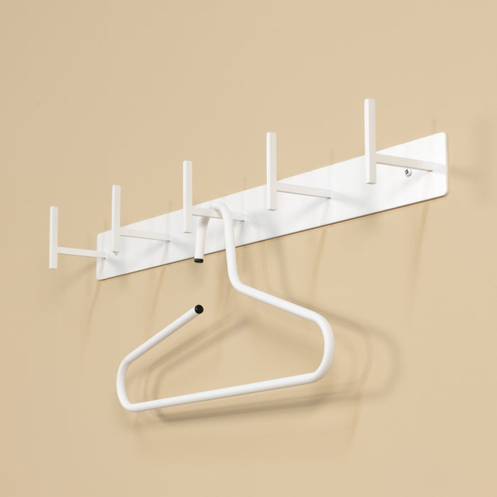 Spinder Design Chapman 5 Wandkapstok - Wit