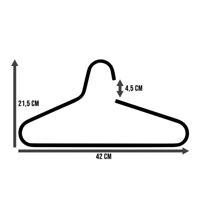 Spinder Design Victorie Kledinghanger 5 st. - RVS