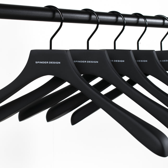 Spinder Design Lotus Kledinghanger 5 st. - Zwart