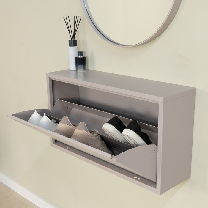 Spinder Design Billy 1 Maxi Schoenenkast - Silky Taupe