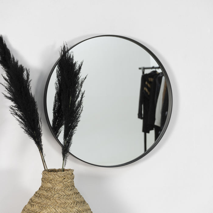 Spinder Design Donna Spiegel Ø 60 cm - Zwart