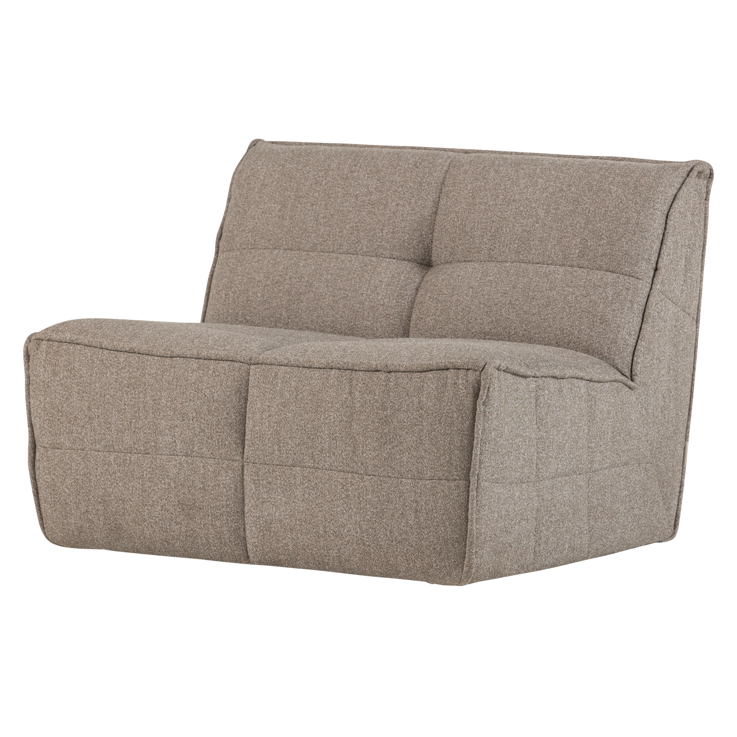 vtwonen Cluster 1-zits element - Bouclé - Khaki bruin - 82x105x93