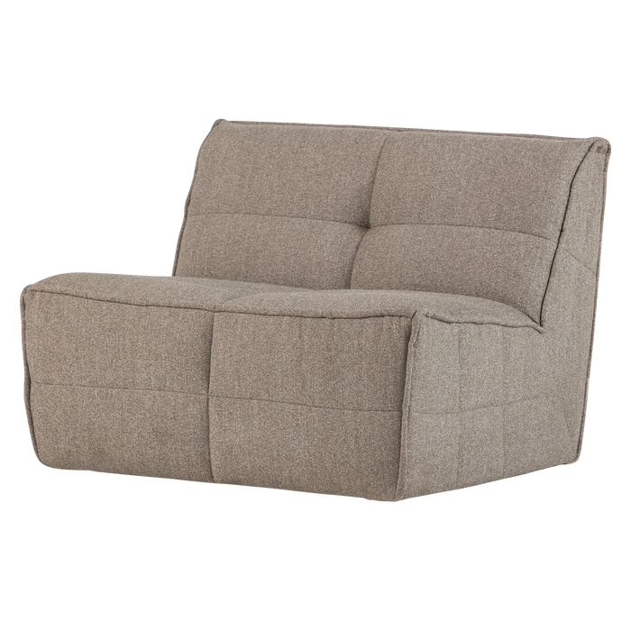 vtwonen Cluster 1-zits element - Bouclé - Khaki bruin - 82x105x93