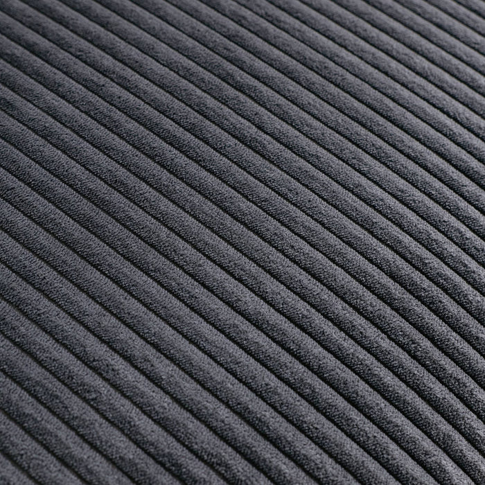 sweeek - 2|3-zits slaapbank eucalyptushout, metaal en corduroy