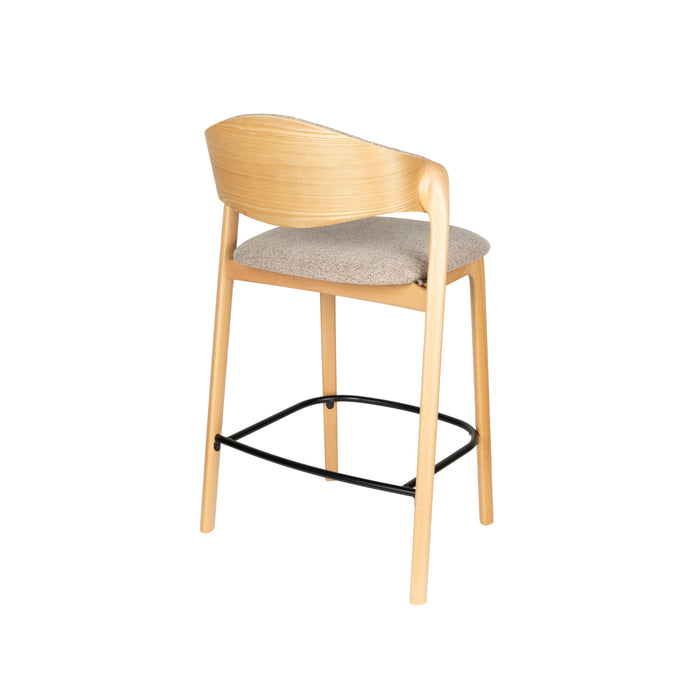 Dutchbone Babington Barkrukken Naturel  - Set van 2