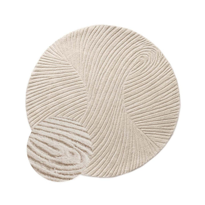 Nordic Weavers Design vloerkleed rond - Balans Tree ivoor - 150 cm