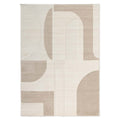 Nordic Weavers Japandi vloerkleed - Ridge Nevi crème|beige - 200x300