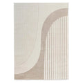 Nordic Weavers Japandi vloerkleed - Ridge Flow crème|beige - 120x170