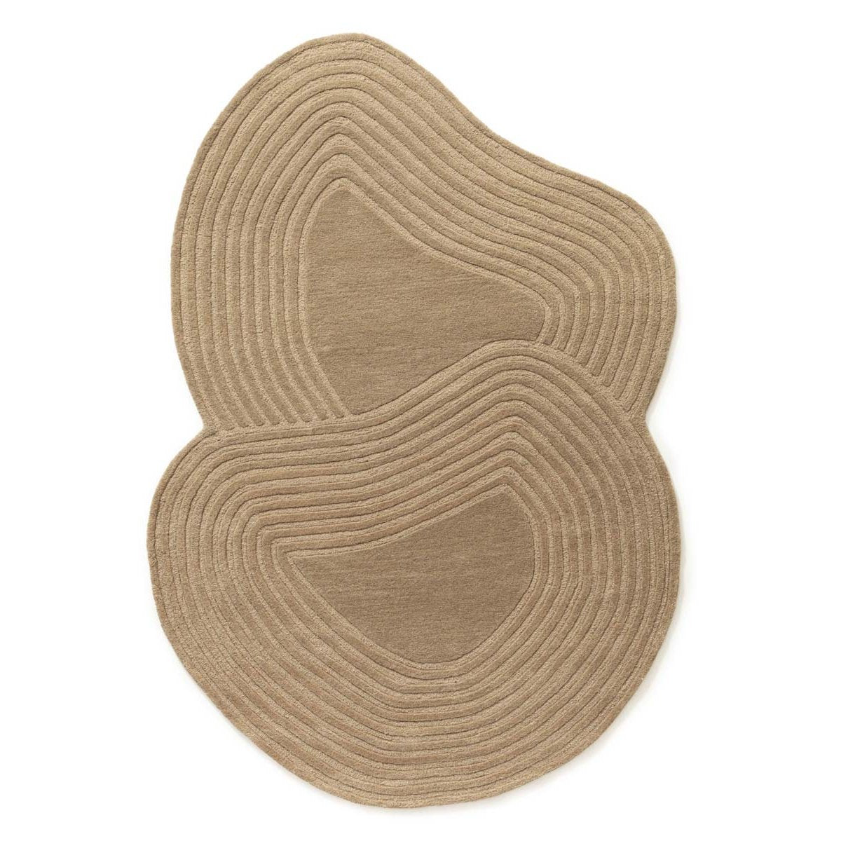 Nordic Weavers Organisch design vloerkleed - Balans Flow beige -