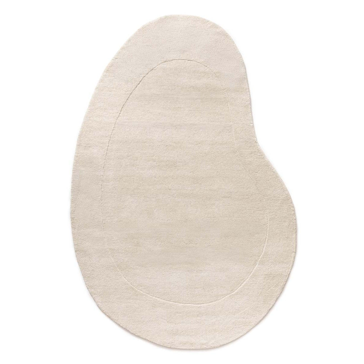 Nordic Weavers Organisch wollen vloerkleed - Flyt Pebble ivoor -