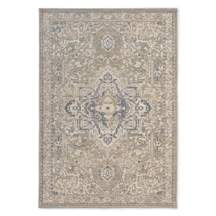 Tapeso Vintage vloerkleed - Classic Marjorie groen - 200x300 cm