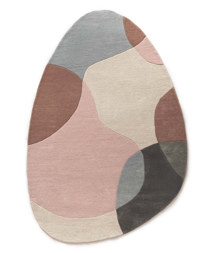 Nordic Weavers Organisch wollen vloerkleed - Dune abrikoos - 200x300