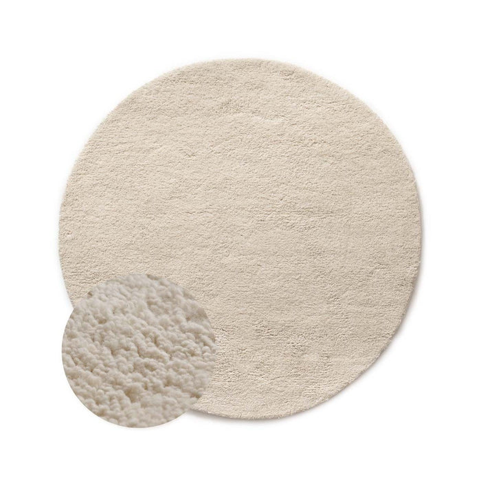 Nordic Weavers Rond berber vloerkleed Nomad ivoor - 300 cm