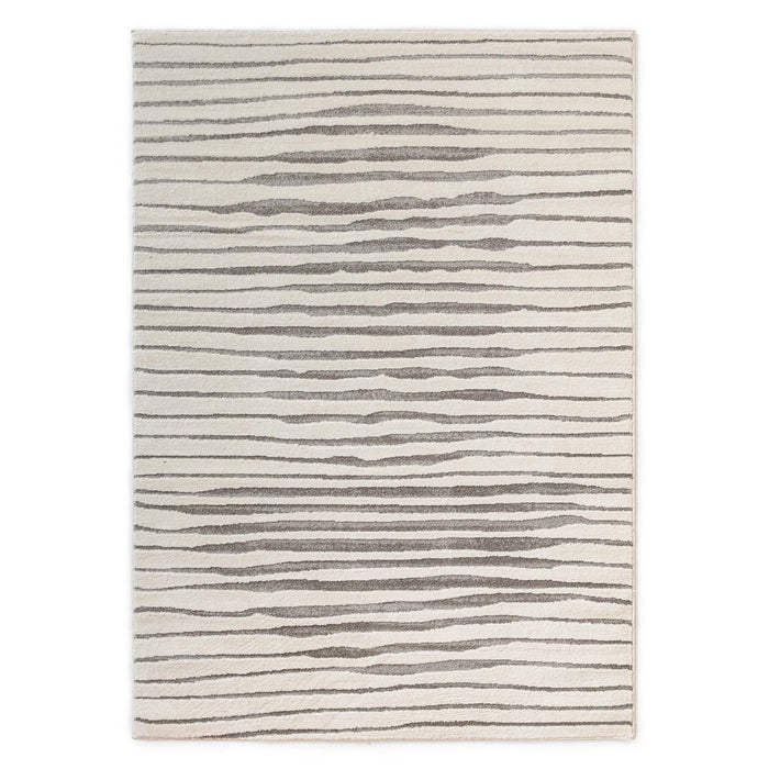 Nordic Weavers Japandi vloerkleed - Ridge Lin crème - 80x150 cm