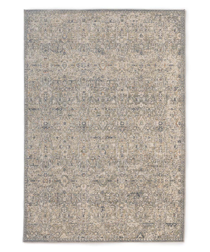 Tapeso Vintage vloerkleed - Classic Franklin groen - 80x150 cm