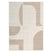 Nordic Weavers Japandi vloerkleed - Ridge Nevi crème|beige - 80x150 cm