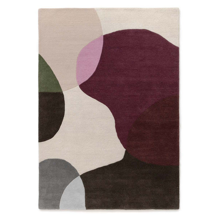 Nordic Weavers Wollen vloerkleed - Dune paars - 160x230 cm