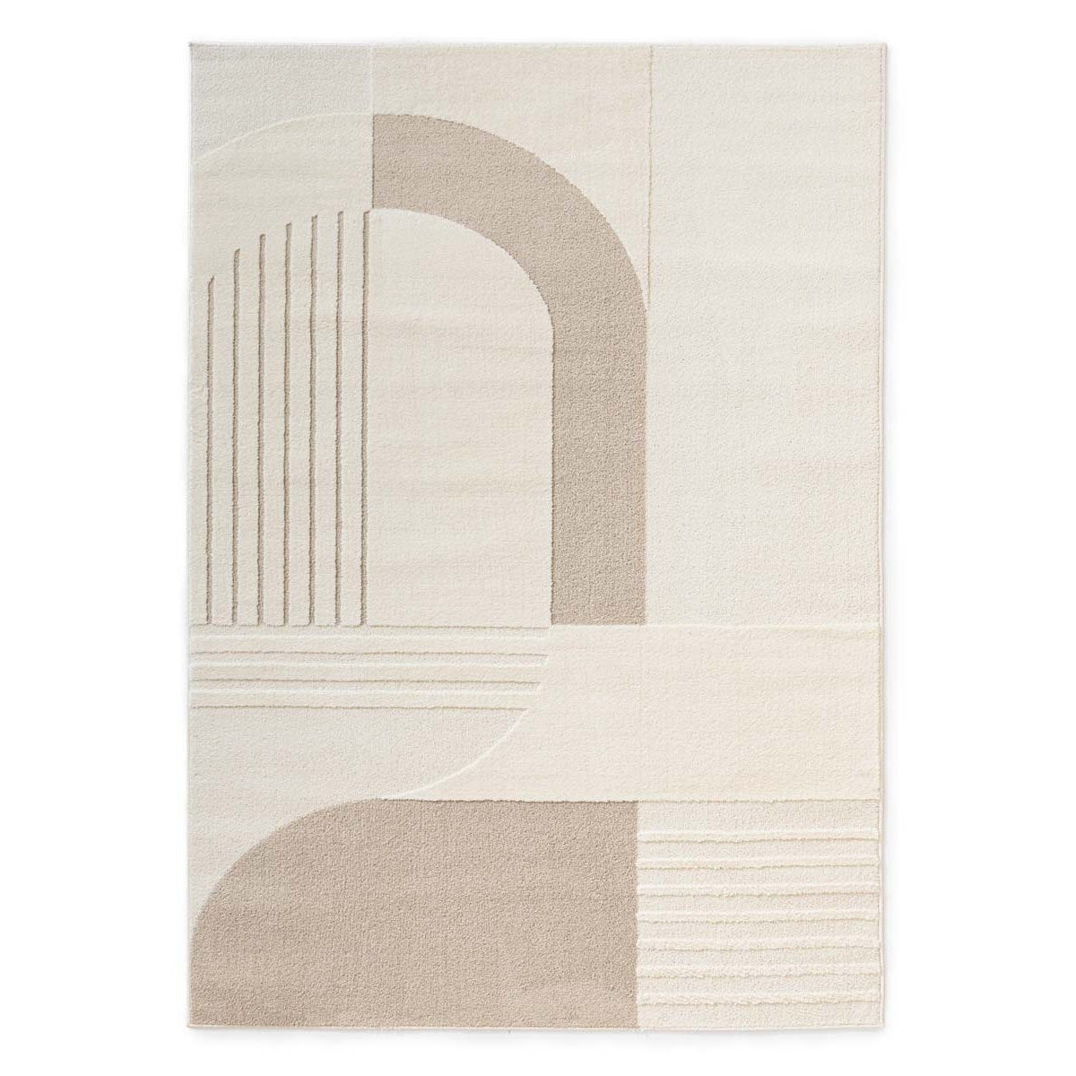 Nordic Weavers Japandi vloerkleed - Ridge Nari crème|beige - 200x300