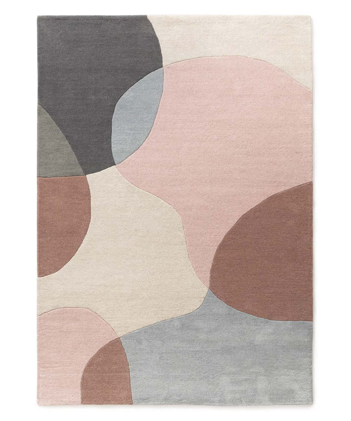 Nordic Weavers Wollen vloerkleed - Dune abrikoos - 240x340 cm