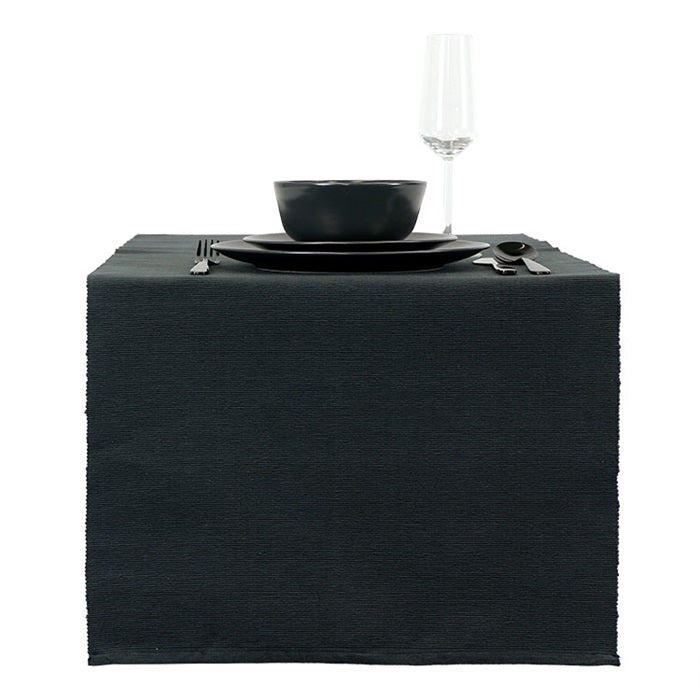 Unique Living | Tafelloper Trix 45x150cm black