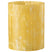 J-line - Theelichthouder Lijnen Glas|resin Geel Large - 15x15x20cm