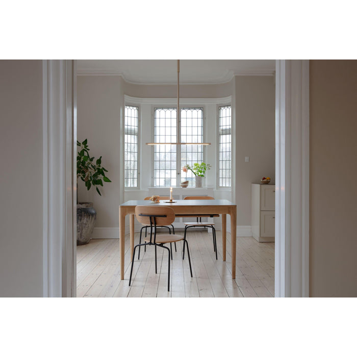 Heart & Soul eettafel 120x90 Dark Oak