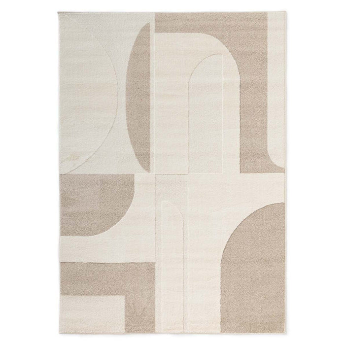 Nordic Weavers Japandi vloerkleed - Ridge Nevi crème|beige - 120x170