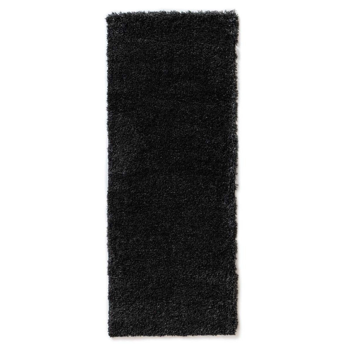 Tapeso Hoogpolige loper - Cozy Shaggy antraciet - 80x300 cm