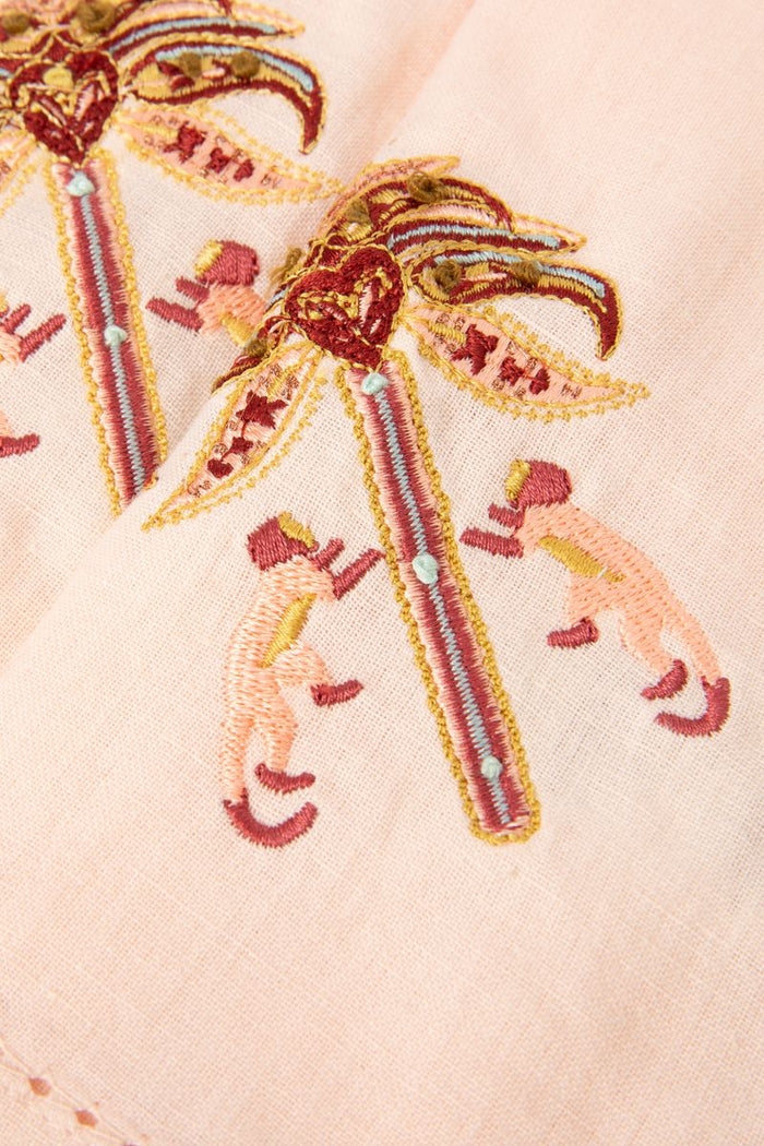 Sissy-Boy Set van 2 servetten met palmboom-2st.