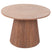 Giga Meubel - Salontafel Rond Donkerbruin Hout - 60x60x41cm - Salvador