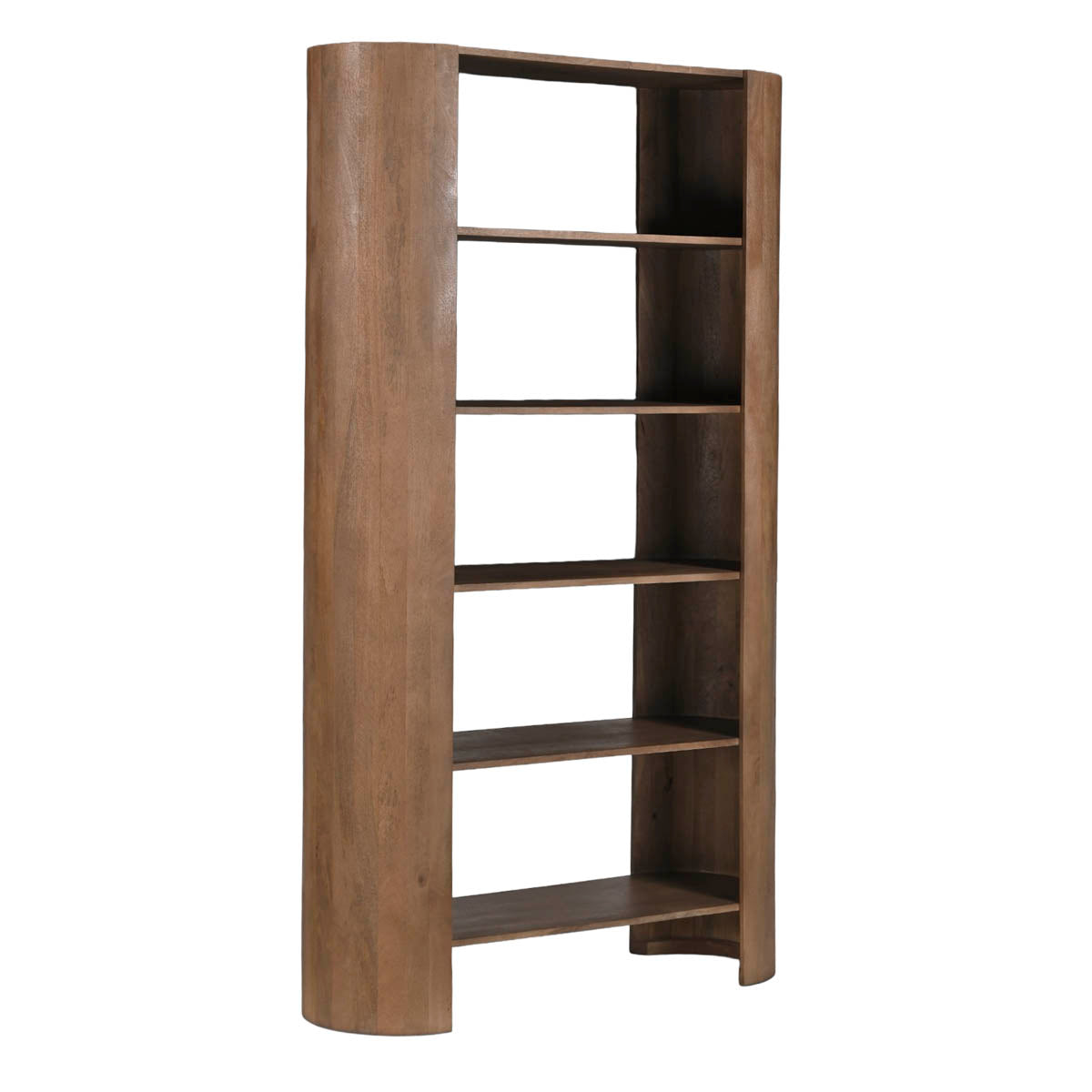 DÉJA Living - Wandkast Donkerbruin Hout - 109x38x190cm - Xandrine