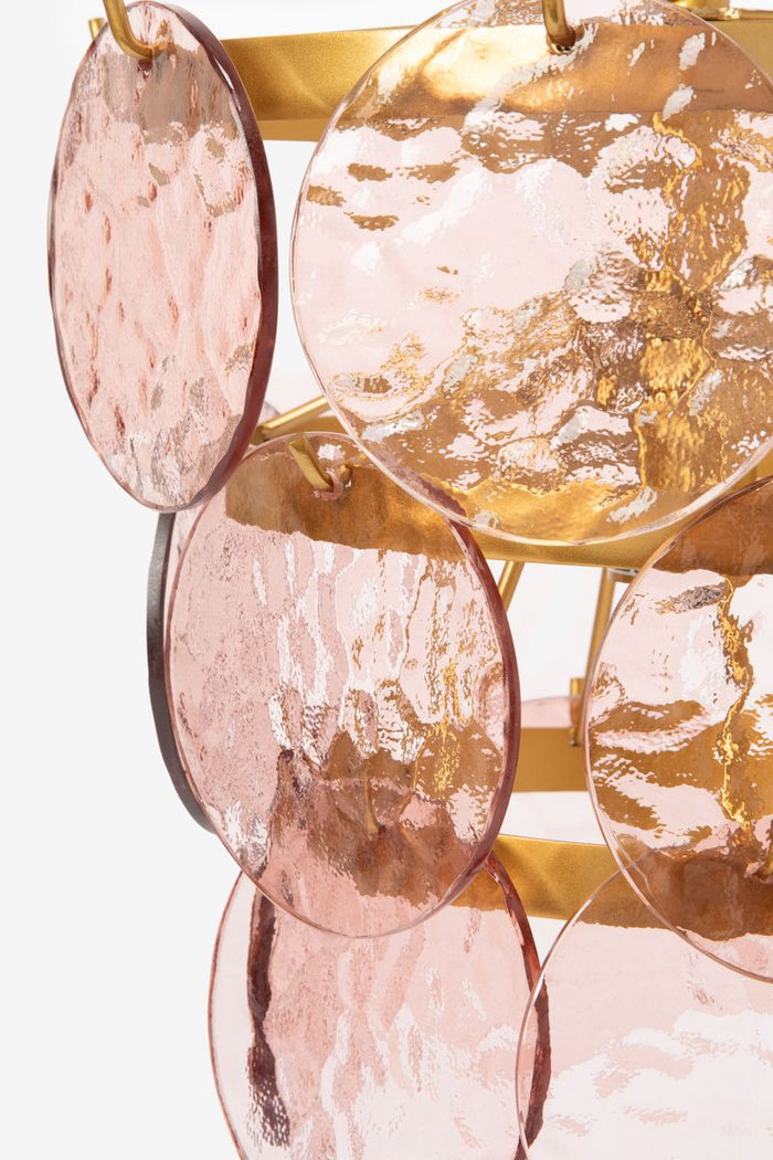 Sissy-Boy Lichtroze scallop kroonluchter