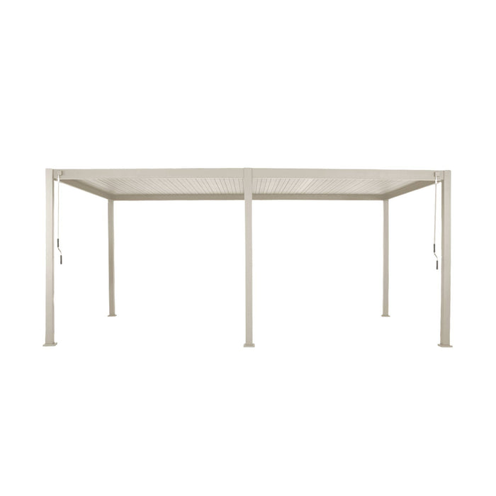 sweeek - Pergola met lamellendak, 3x6m