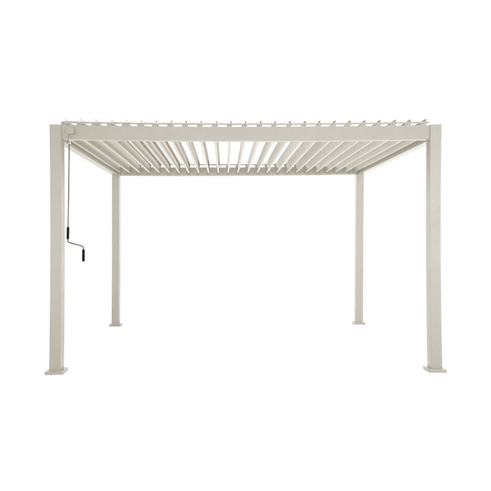 sweeek - Pergola met lamellendak, 3x4m
