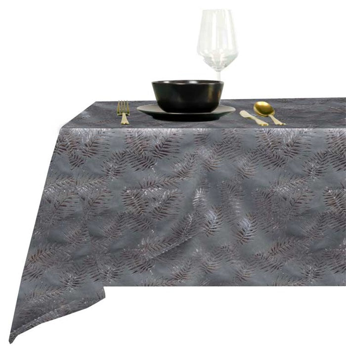 Unique Living | Tafelkleed Sid 150x250cm dark grey