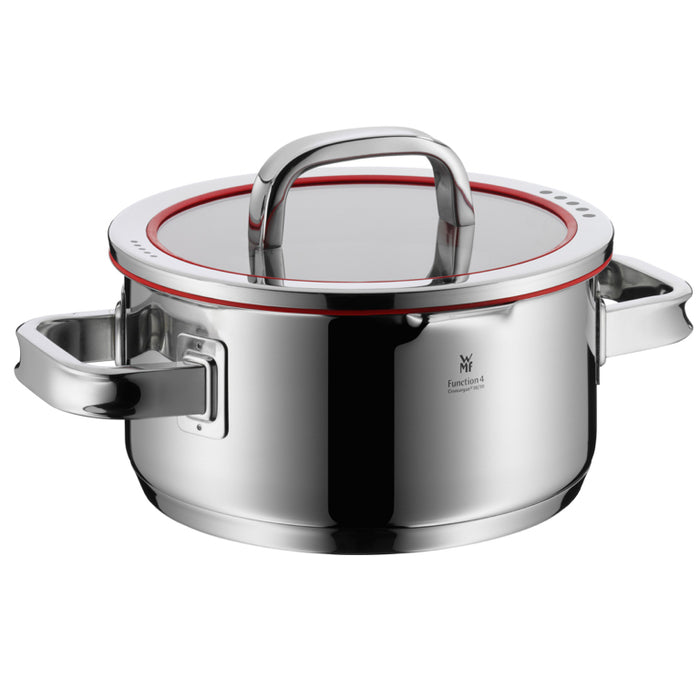 WMF Function 4 Kookpan laag - Ø200mm - Rood