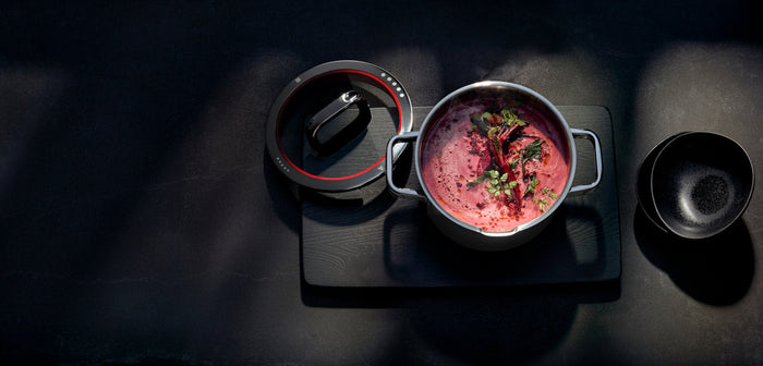 WMF Function 4 Kookpan laag - Ø200mm - Rood