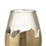 J-line - Theelichthouder Zoe Rond Glas Goud Large - 26x26x31cm