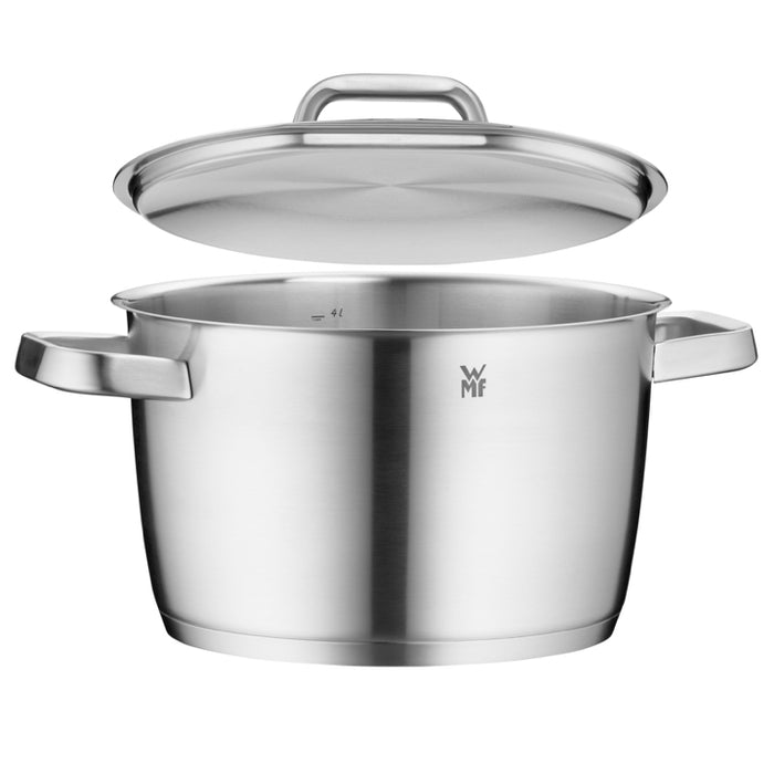 WMF Iconic 2-delige set kookpan (Ø220mm) + steelpan (Ø160mm)