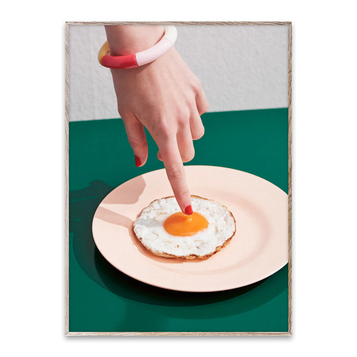 Paper Collective Fried Egg Poster - 50 x 70 cm