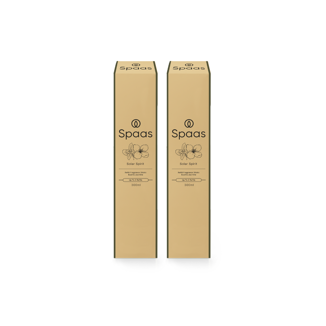 Spaas Refill Iconic Geurstokjes – Solar Spirit - Set van 2