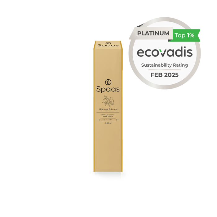 Spaas Refill Iconic Geurstokjes – Glorious Glimmer - Set van 2