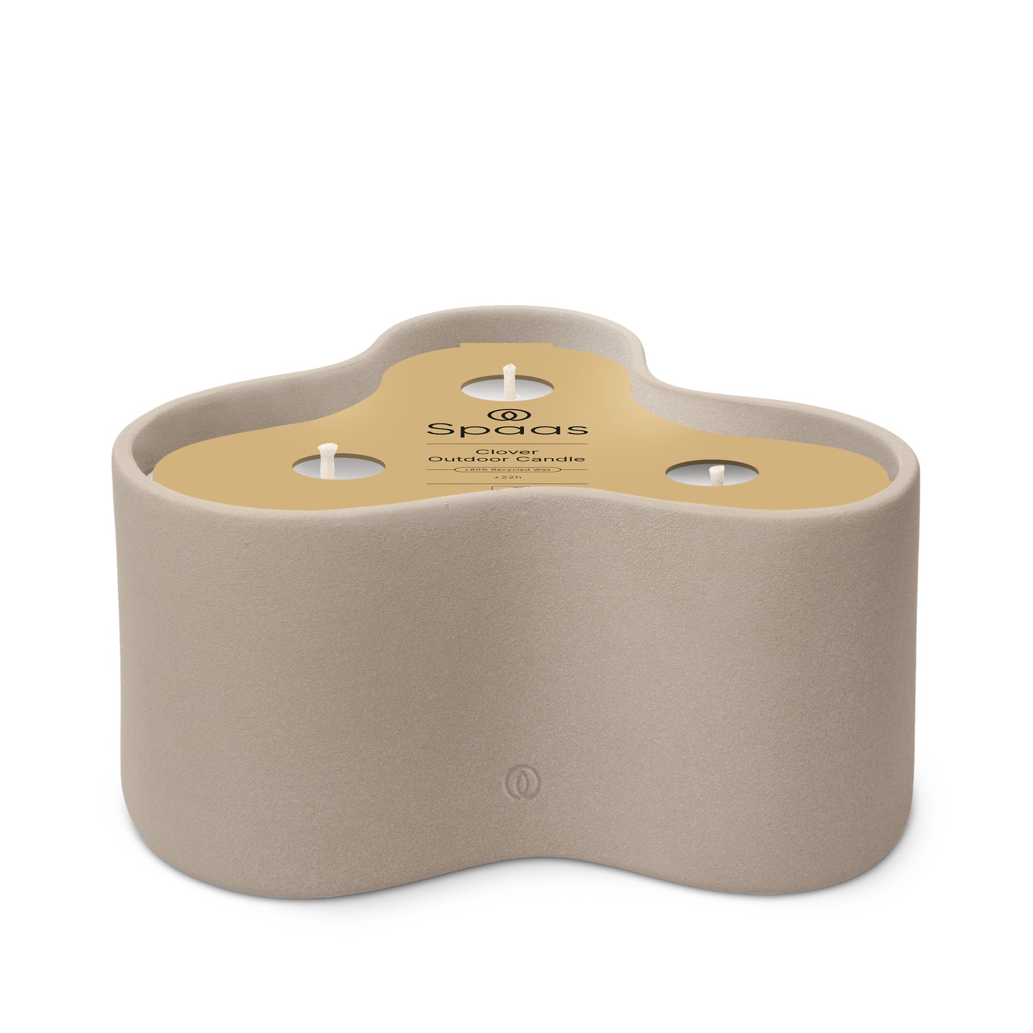 Spaas Buitenkaars Clover 22u Cementlook