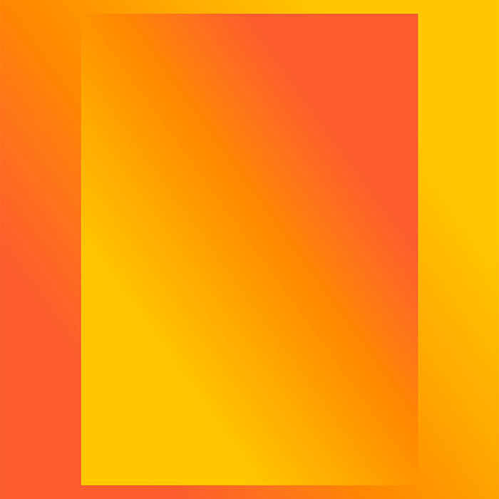 Paper Collective Absorb 04 Poster 50 x 70 cm - Yellow / Orange