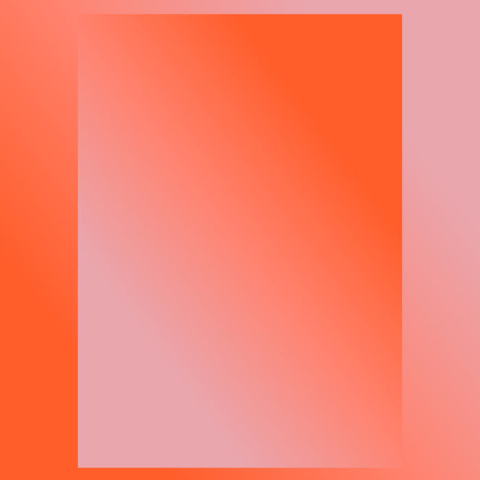 Paper Collective Absorb 04 Poster 30 x 40 cm - Orange / Pink